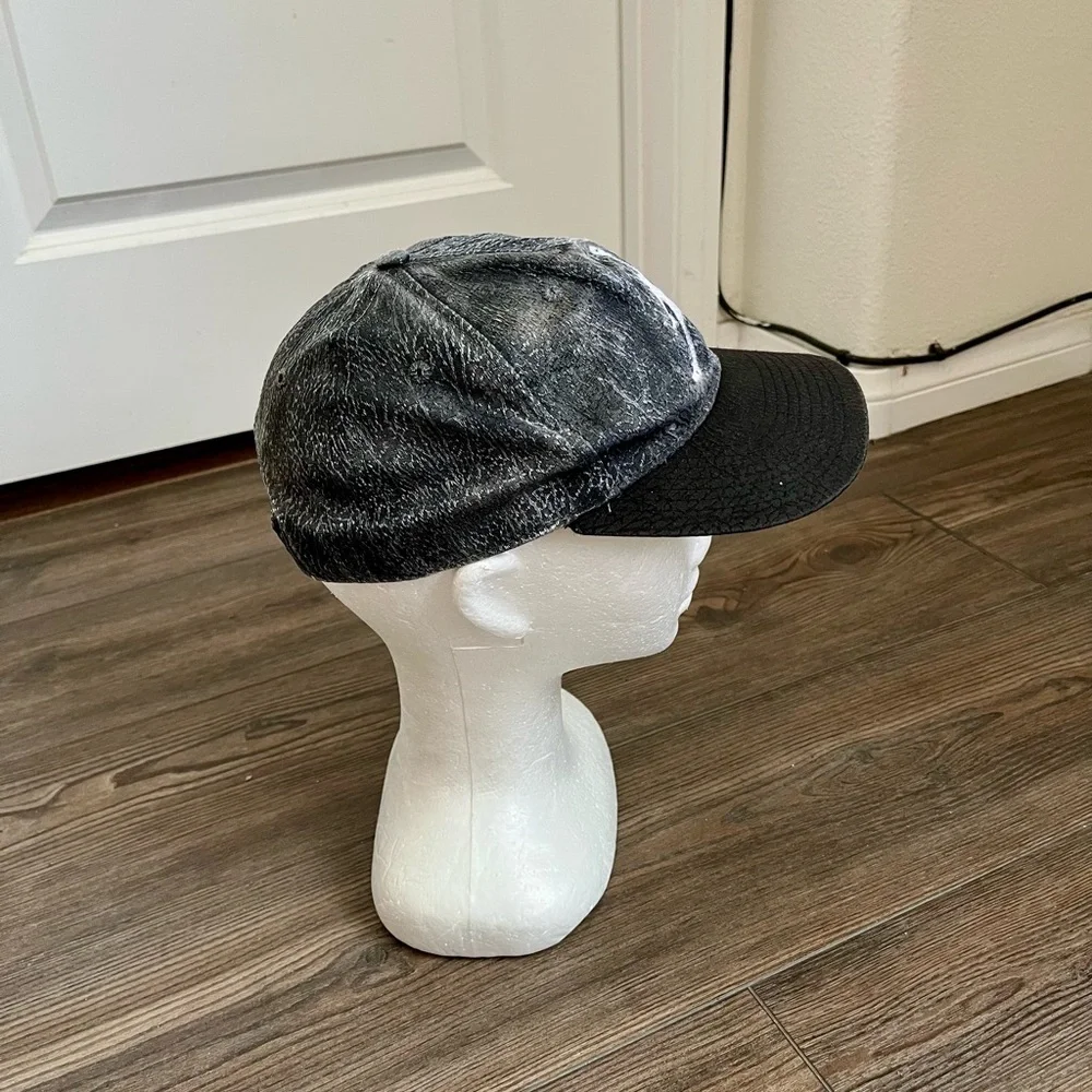 Black and Gray Cap with Logo